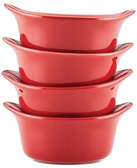 Rachael Ray Ceramics Round Ramekin Dipper Cups, Set of 4