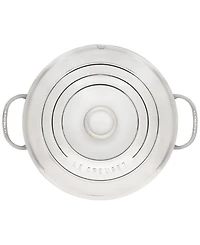 Le Creuset 4.5 Quart Stainless Steel Rondeau with Lid