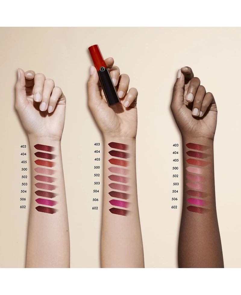 Armani Beauty Lip Power Long-Lasting Satin Lipstick