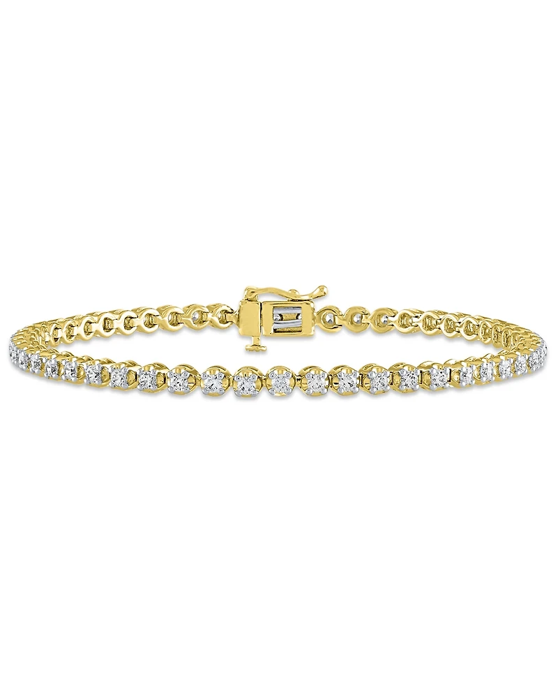 Igi Certified Diamond Tennis Bracelet (2 ct. t.w.) in 14k White gold or 14k Yellow Gold