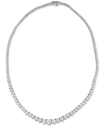 Diamond Graduated Tennis Necklace (5 ct. t.w.) in 14K White Gold or 14k Yellow Gold