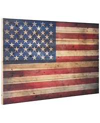 Empire Art Direct 'American Dream' Arte De Legno Digital Print on Solid Wood Wall Art - 45" x 30"