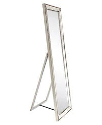 Empire Art Direct Solid Wood Frame Covered with Beveled Antique Mirror - 64" x 18"