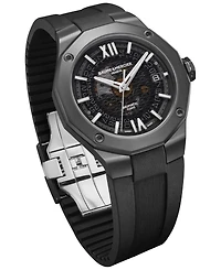 Baume & Mercier Men's Swiss Automatic Baumatic Black Rubber Strap Watch 42mm
