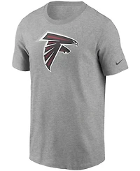 Men's Nike Heathered Gray Atlanta Falcons Primary Logo T-shirt