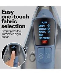 Hamilton Beach Durathon Nonstick Soleplate Digital Iron