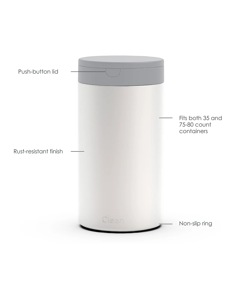 Spectrum Diversified Decorative Disinfecting Wipe Dispenser for Home Office
