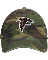 '47 Men's Camo Atlanta Falcons Woodland Clean Up Adjustable Hat