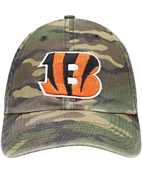 '47 Men's Camo Cincinnati Bengals Woodland Clean Up Adjustable Hat