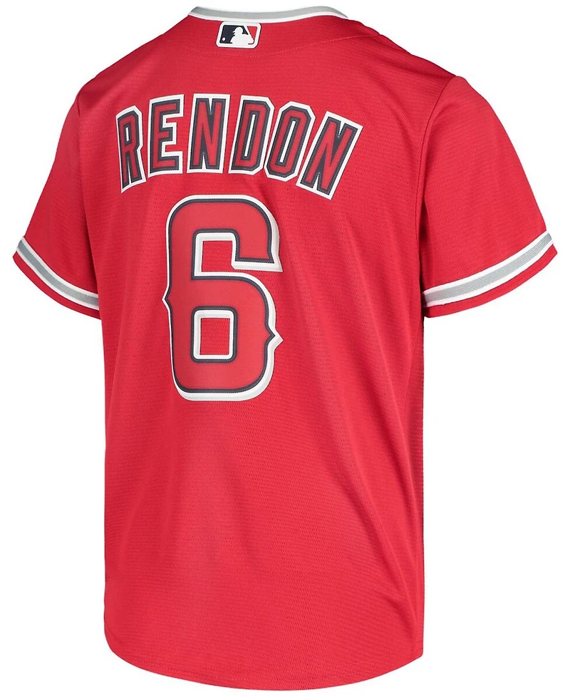 Nike Big Boys and Girls Los Angeles Angels Alternate Replica Player Jersey - Anthony Rendon
