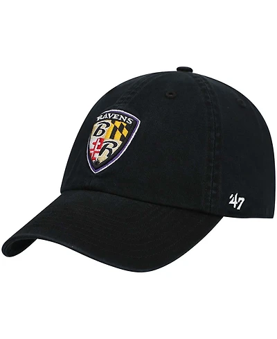 '47 Brand Men's Baltimore Ravens Clean Up Alternate Adjustable Cap