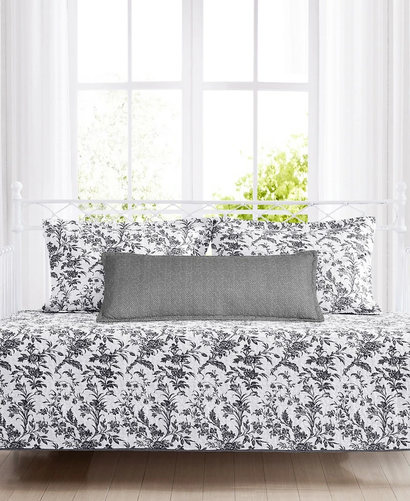 Laura Ashley Amberley Cotton 4-Pc. Quilt Set, Daybed