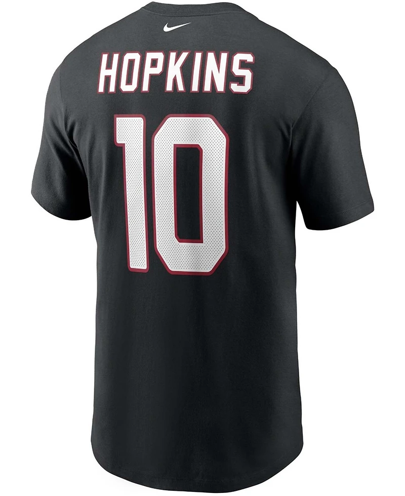 Men's DeAndre Hopkins Black Arizona Cardinals Name and Number T-shirt