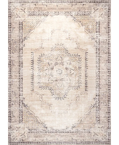 nuLoom Aurora HJAU04A Machine-Washable 5' x 8' Area Rug