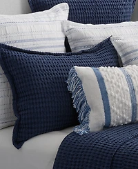 White Sand Pebble Beach Honeycomb Sham, Standard