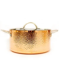 Tri-Ply 9.5" Covered Dutch Oven, Hammered