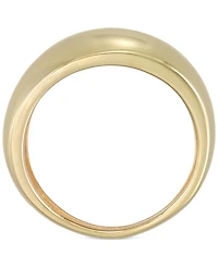Polished Dome Statement Ring in 10K Gold