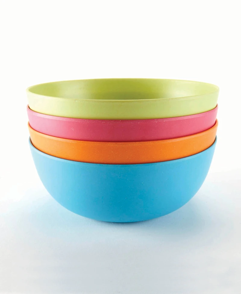 Bamboo Fiber Bowls, Set of 4