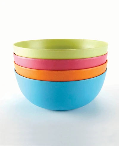 Bamboo Fiber Bowls, Set of 4