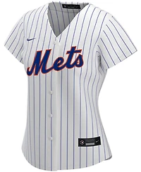 Women's Jacob Degrom White New York Mets Home Replica Player Jersey