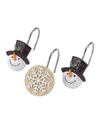 Avanti Friends Gather Holiday 12-Pc. Shower Curtain Hooks