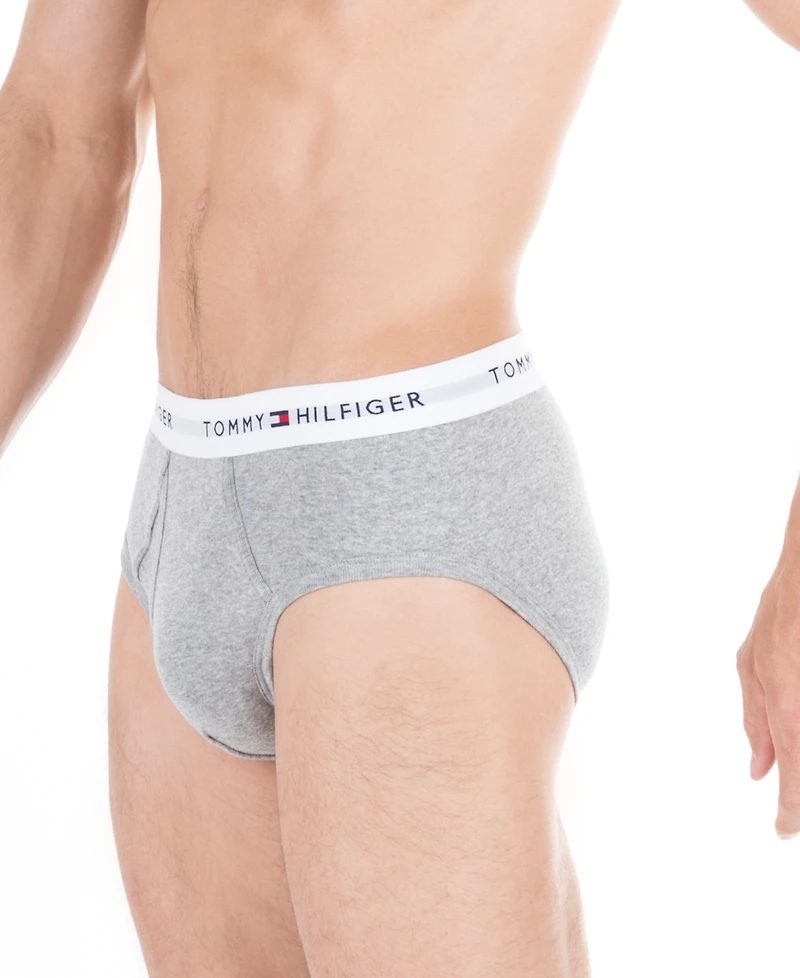 Tommy Hilfiger Men's 4-Pack Classic Cotton Moisture-Wicking Briefs