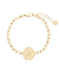 Women's Mila Initial Bracelet - Gold