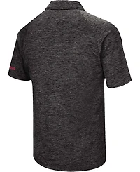 Men's Black Washington State Cougars Down Swing Polo