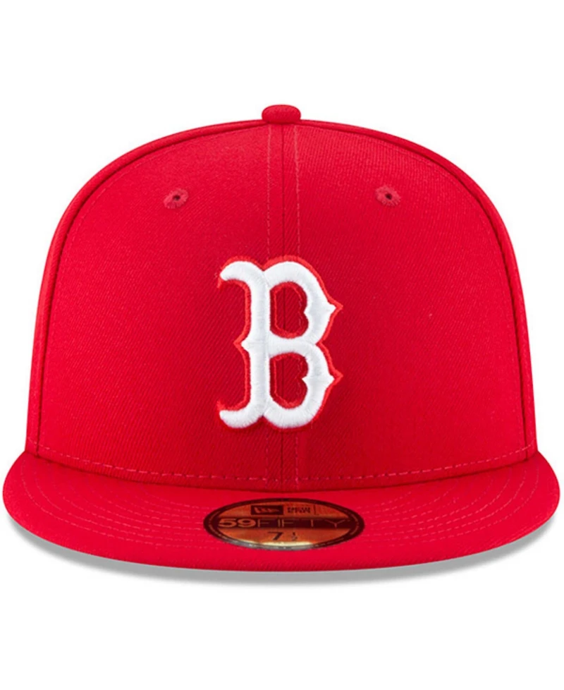 Men's Red Boston Red Sox Fashion Color Basic 59FIFTY Fitted Hat