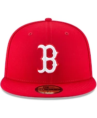 Men's Red Boston Red Sox Fashion Color Basic 59FIFTY Fitted Hat