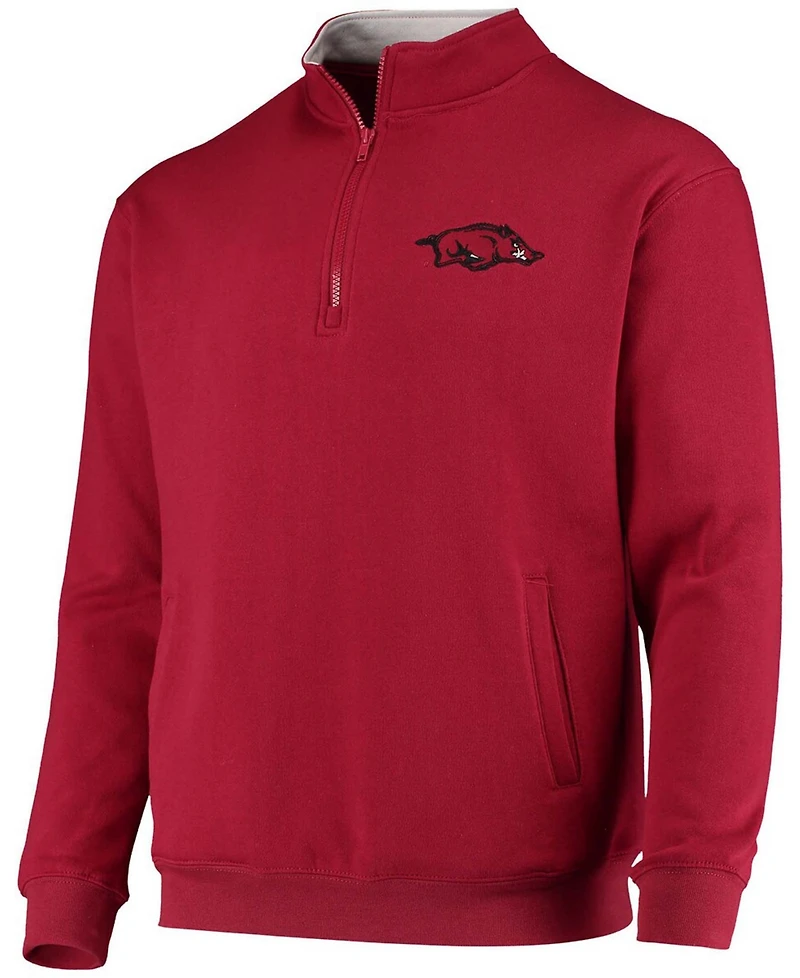 Men's Arkansas Razorbacks Tortugas Logo Quarter-Zip Jacket