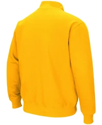 Men's Gold Lsu Tigers Tortugas Logo Quarter-Zip Jacket