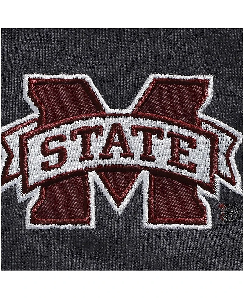 Men's Colosseum Mississippi State Bulldogs Tortugas Logo Quarter-Zip Jacket