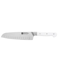 Zwilling Pro Le Blanc 7" Slim Hollow Edge Santoku Knife