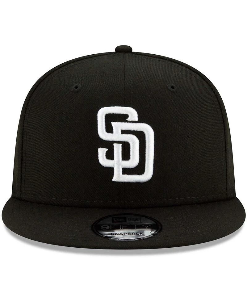 Men's Black San Diego Padres 9Fifty Adjustable Hat