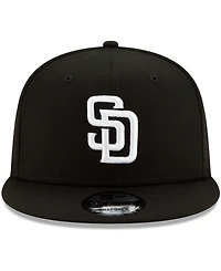 Men's Black San Diego Padres 9Fifty Adjustable Hat