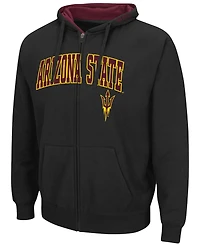 Colosseum Men's Arizona State Sun Devils Arch Logo 3.0 Full-Zip Hoodie
