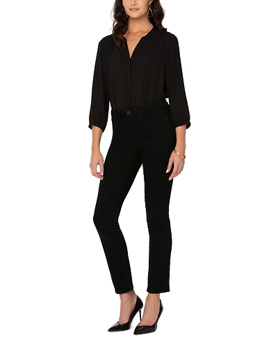 Nydj Sheri Tummy-Control Slim-Leg Jeans