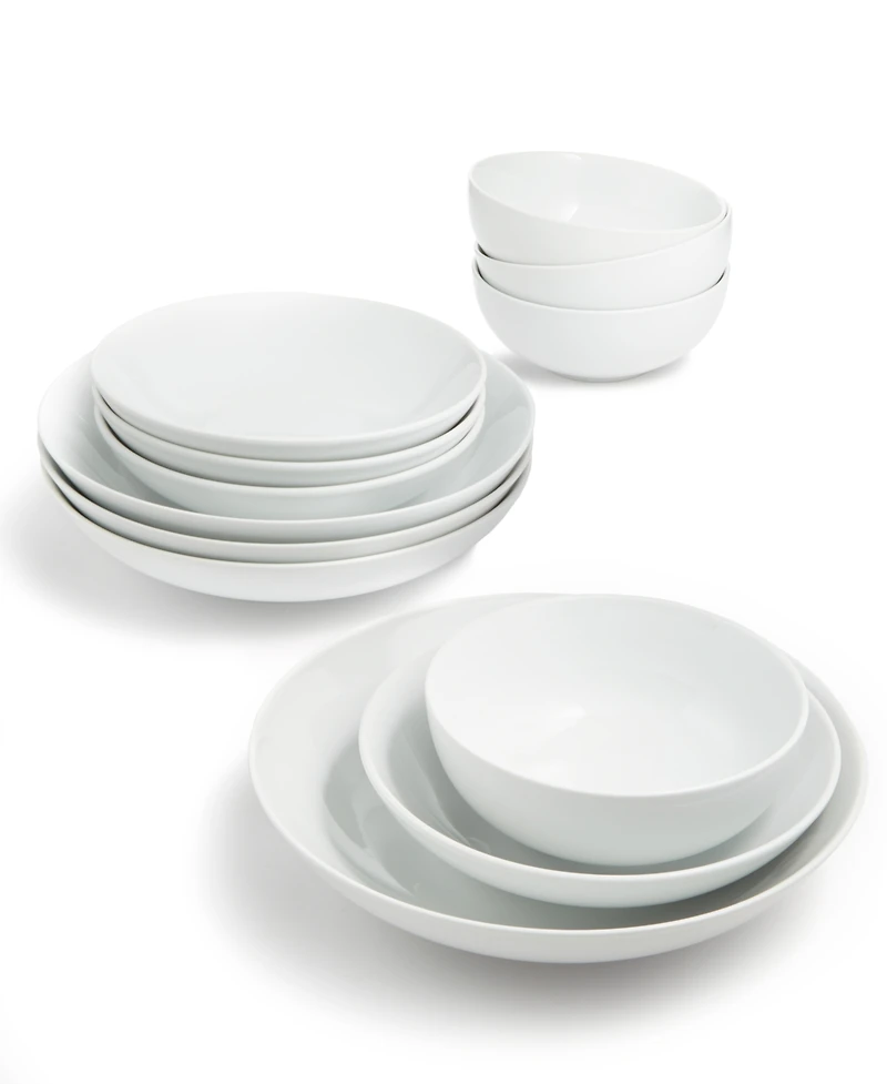 The Cellar 12 Pc. All Bowl Dinnerware Set, Service for 4, Created for Macy's