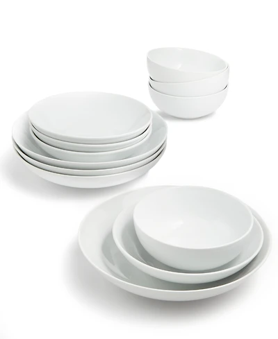 The Cellar 12 Pc. All Bowl Dinnerware Set, Service for 4, Created for Macy's