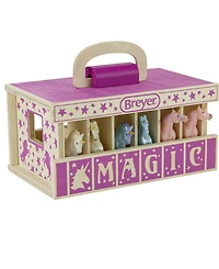 Breyer Horses Unicorn Magic 1:32 Scale Stable Mate Play Set, 6 Piece