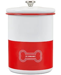 Le Creuset 4.25 Quart Enamel on Steel Pet Treat Jar with Lid