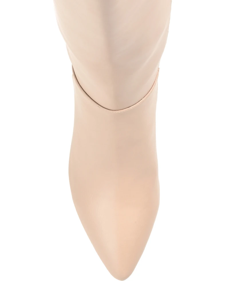 Journee Collection Women's Landree Wide Calf Tall Boots