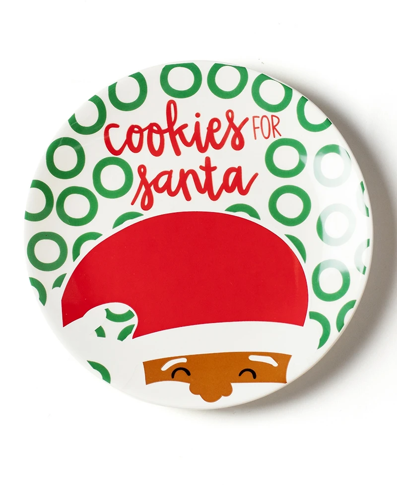 North Pole Cookies for Santa Plate