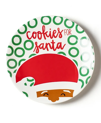 North Pole Cookies for Santa Plate