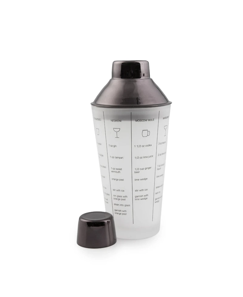 Thirstystone by Cambridge Recipe Shaker and Tools Mixology Set, 5 Pieces