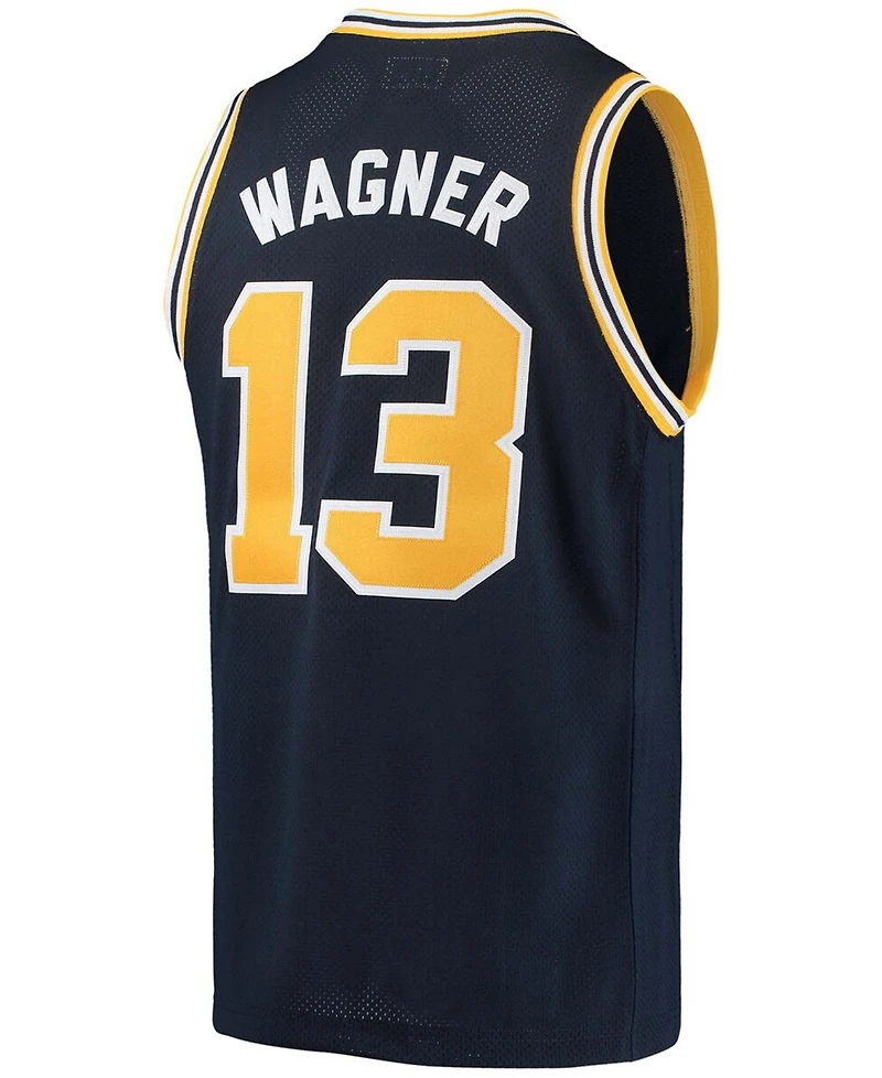 Men's Moritz Wagner Navy Michigan Wolverines Alumni Basketball Jersey