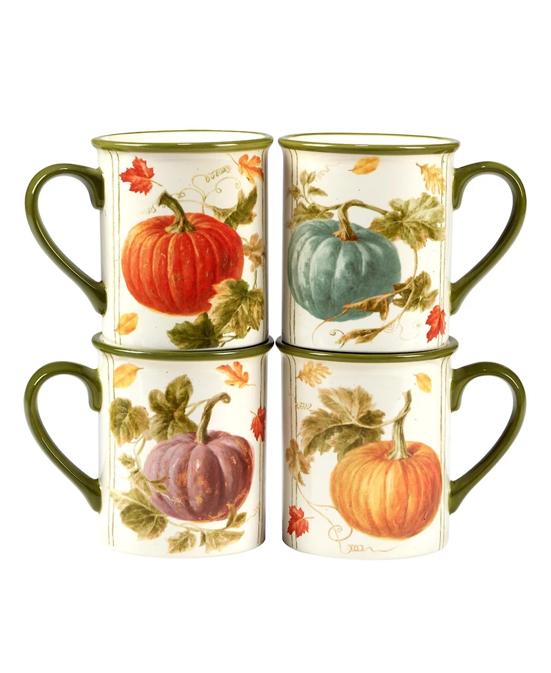 Certified International Autumn Harvest Dinnerware, Set of 16