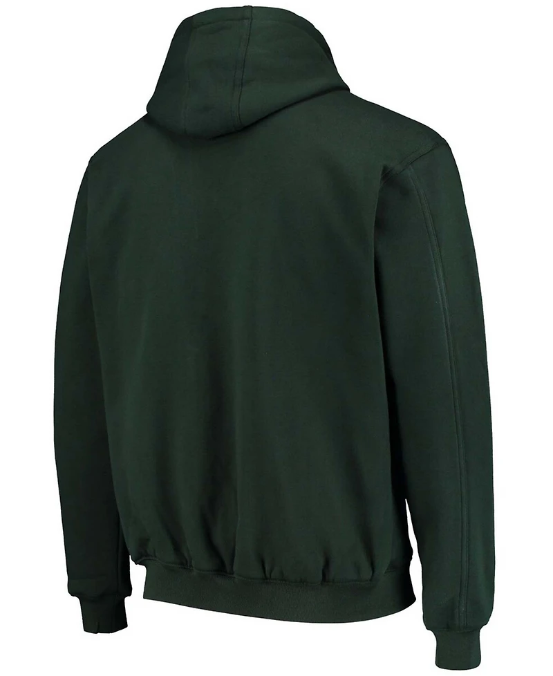 Men's Green Bay Packers Craftsman Thermal Lined Full-Zip Hoodie