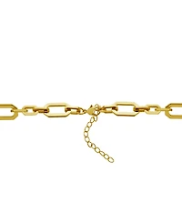And Now This Gold Plated Cable Chain Necklace 16" + 2" Extender